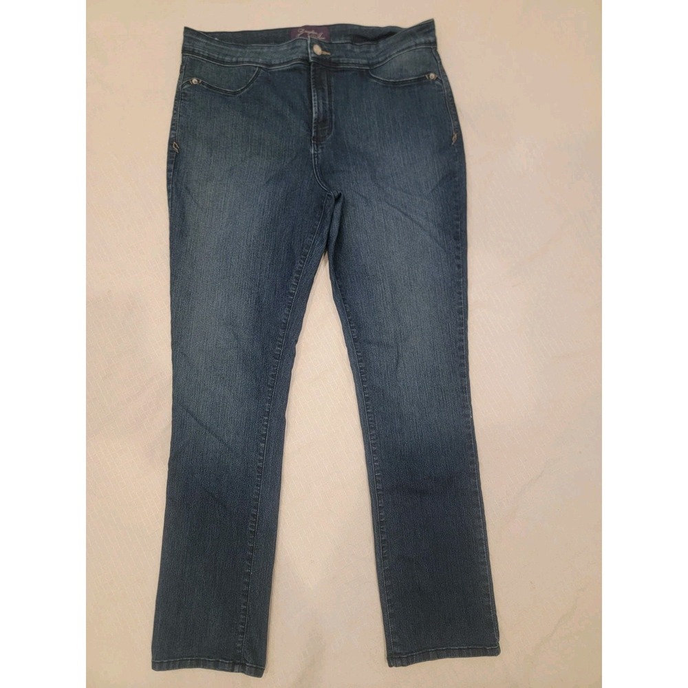 NYDJ Not Your Daughter's stretch jeans: Dark Wash, Lift Tuck Tech Women's 14
